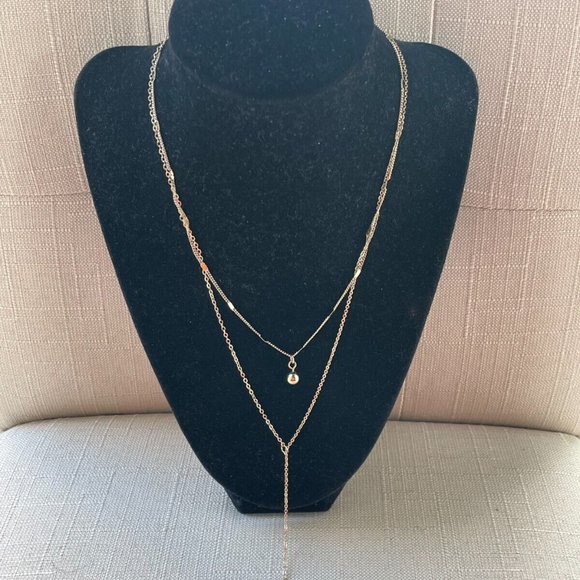 Jewelry - Women Necklace Y Dangle Gold Tone Fashion Jewelry New